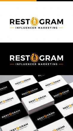 Logo & stationery # 1145897 for Design a recogniseable and modern logo for an influencer marketing platform connecting restaurants to content creators.  contest