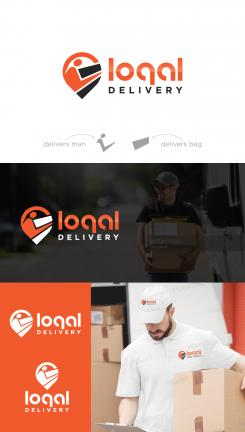 Logo & stationery # 1244736 for LOQAL DELIVERY is the takeaway of shopping from the localshops contest