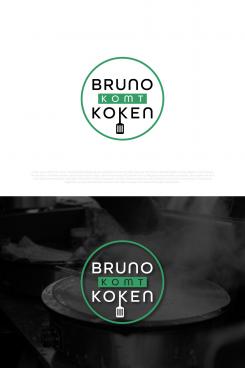 Logo & stationery # 1297405 for Logo for ’Bruno komt koken’ contest