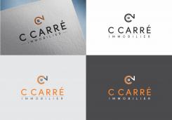 Logo & stationery # 1110676 for Creation of a logo and a graphic identity for a 2 0 Real Estate Agency contest