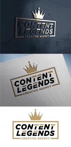 Logo & stationery # 1217460 for Rebranding logo and identity for Creative Agency Content Legends contest
