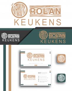 Logo & stationery # 1275369 for Logo and house style handmade oak kitchens contest