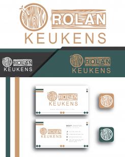 Logo & stationery # 1275372 for Logo and house style handmade oak kitchens contest