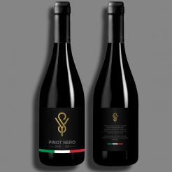 Logo & Huisstijl # 1058428 voor Etiket voor een gekoelde Pinot Nero  Rode Wijn  uit Italie wedstrijd