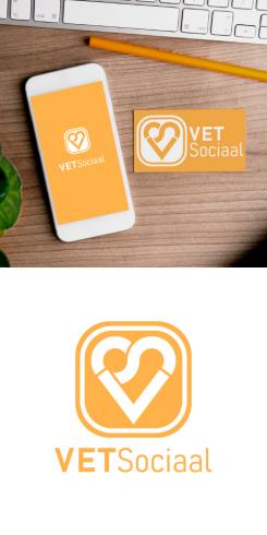 Logo & stationery # 1076869 for Design a trendy logo   stationery design for a social media company contest