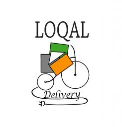 Logo & stationery # 1252000 for LOQAL DELIVERY is the takeaway of shopping from the localshops contest