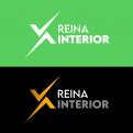 Logo & stationery # 1241074 for Logo for interior design  Reina  stam en staal  contest
