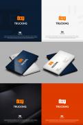 Logo & stationery # 1236538 for Brand logo for trucking company contest