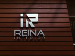 Logo & stationery # 1235954 for Logo for interior design  Reina  stam en staal  contest