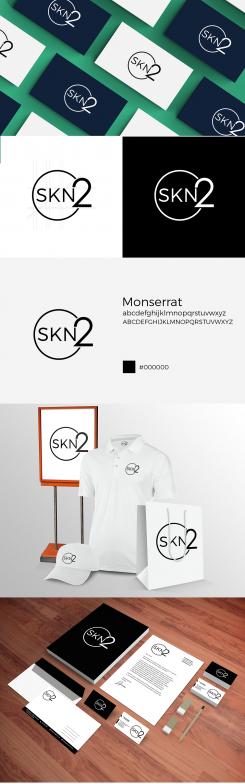 Logo & stationery # 1098532 for Design the logo and corporate identity for the SKN2 cosmetic clinic contest