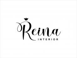 Logo & stationery # 1237609 for Logo for interior design  Reina  stam en staal  contest