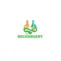 Logo & Huisstijl # 1109295 voor Ontwerp een pakkend logo voor The Rechargery  vitaliteitsontwikkeling vanuit hoofd  hart en lijf wedstrijd