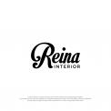 Logo & stationery # 1235691 for Logo for interior design  Reina  stam en staal  contest