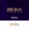 Logo & stationery # 1235326 for Logo for interior design  Reina  stam en staal  contest