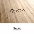 Logo & stationery # 1235754 for Logo for interior design  Reina  stam en staal  contest