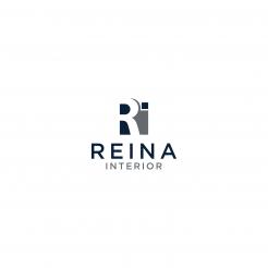 Logo & stationery # 1234553 for Logo for interior design  Reina  stam en staal  contest