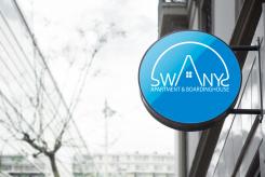 Logo & stationery # 1049305 for SWANYS Apartments   Boarding contest