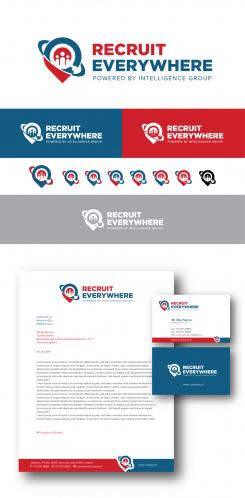 Logo & stationery # 937366 for Logo and identity examples for an online recruitment platform (startup) contest