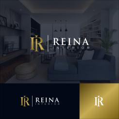 Logo & stationery # 1234243 for Logo for interior design  Reina  stam en staal  contest