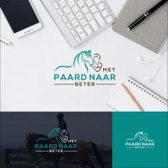 Logo & stationery # 1240785 for Design a striking logo for  With horse to better   contest