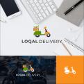 Logo & Huisstijl # 1247630 voor LOQAL DELIVERY is de thuisbezorgd van boodschappen van de lokale winkeliers  wedstrijd