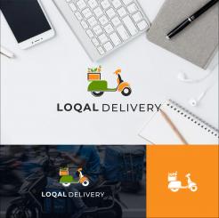 Logo & stationery # 1247630 for LOQAL DELIVERY is the takeaway of shopping from the localshops contest