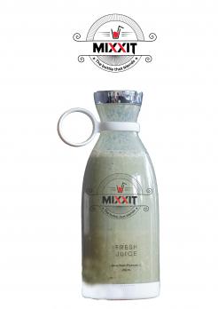 Logo & Huisstijl # 1173689 voor Mixxit   the bottle that blends wedstrijd