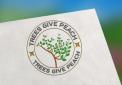 Logo & stationery # 1056539 for Treesgivepeace contest