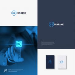 Logo & stationery # 1043858 for A logo   corporate identity for an international premium system integrator of H2  Hydrogen   hydrogen  installations in shipping   yacht construction contest