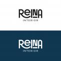 Logo & stationery # 1238854 for Logo for interior design  Reina  stam en staal  contest