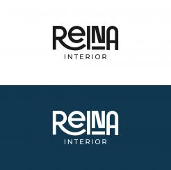 Logo & stationery # 1238854 for Logo for interior design  Reina  stam en staal  contest