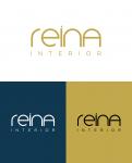 Logo & stationery # 1235573 for Logo for interior design  Reina  stam en staal  contest