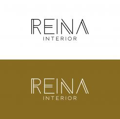 Logo & stationery # 1245112 for Logo for interior design  Reina  stam en staal  contest