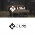 Logo & stationery # 1237122 for Logo for interior design  Reina  stam en staal  contest