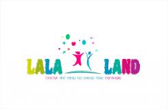 Logo & stationery # 843965 for Design a logo for an Italian based new kids concept called 'LaLa Land' that will contain a nursery, play café and a do it yourself bar for kids. contest