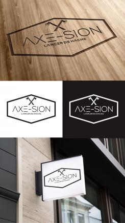 Logo & stationery # 1151470 for Create our logo and identity! We are Axe Sion! contest