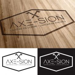 Logo & stationery # 1150608 for Create our logo and identity! We are Axe Sion! contest