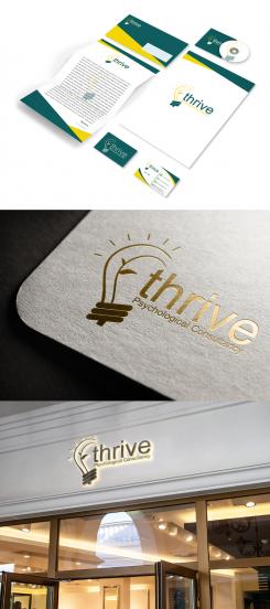 Logo & stationery # 1000085 for Design a fresh and clear logo and House Style for my Psychological Consultancy Business called Thrive contest