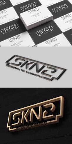 Logo & stationery # 1099705 for Design the logo and corporate identity for the SKN2 cosmetic clinic contest