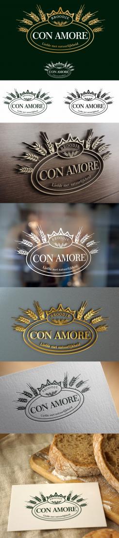 Logo & Huisstijl # 955659 voor Huisstijl voor Broodje  Con Amore   Italiaanse bakkerij  wedstrijd