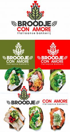 Logo & Huisstijl # 955367 voor Huisstijl voor Broodje  Con Amore   Italiaanse bakkerij  wedstrijd