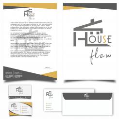 Logo & stationery # 1021994 for House Flow contest