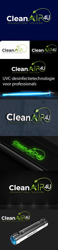 Logo & Huisstijl # 1132645 voor cleanair4u nl Logo   Huisstijl voor webwinkel met UVC Lampen wedstrijd