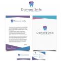 Logo & stationery # 957792 for Diamond Smile   logo and corporate identity requested for a Teeth Whitening studio abroad contest
