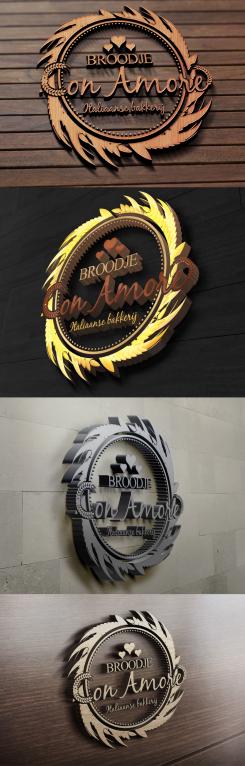 Logo & Huisstijl # 955400 voor Huisstijl voor Broodje  Con Amore   Italiaanse bakkerij  wedstrijd