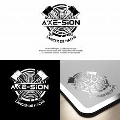 Logo & stationery # 1152045 for Create our logo and identity! We are Axe Sion! contest