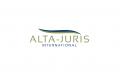 Logo & stationery # 1019597 for LOGO ALTA JURIS INTERNATIONAL contest