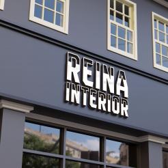 Logo & stationery # 1245788 for Logo for interior design  Reina  stam en staal  contest