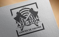 Logo & stationery # 1152573 for Create our logo and identity! We are Axe Sion! contest