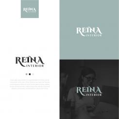 Logo & stationery # 1239880 for Logo for interior design  Reina  stam en staal  contest